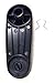PT Auto Warehouse CH-1833A - Inside Window Crank Handle, Black - Left = Right
