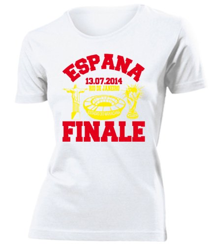 SPANIEN FAN SHIRT – RIO DE JANEIRO FINALE 13.07.2014 3354(F) Gr. XXL