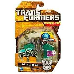 Transformers Hunt for the Decepticons Scout Class Action Figure Insecticon: Toys &amp; Games