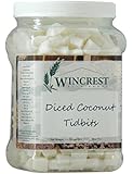 Diced Coconut Tidbits - 15mm - 2.5 Lb Economy Size Tub