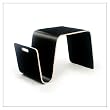 Offi Laptop Mag Table in Black HPL