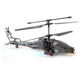 SYMA S009 AH-64 3 Channel Micro Indoor Helicopter --- NEW!