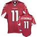 Larry Fitzgerald Jersey: Reebok Red Replica #11 Arizona Cardinals Jersey SZ L (50)