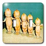 Collectible Dolls - Kewpies Dolls - Light Switch Covers - double toggle switch