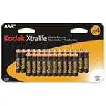 SAVE $5.00 - Kodak Xtralife K3A-24 Alkaline Batteries (Aaa, 24 Pk) $5.99