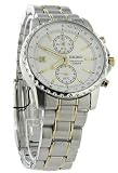 Seiko Mens Chrono Quartz Stainless Steel #SNN069P1