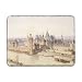 The Louvre during the Reign of Charles V (1337-80) 'The Wise' (pen &amp; ink and w/c on paper) by Theodor Josef Hubert Hoffbauer - iPad Cover (Protective Sleeve) - Art247 - IPads 1 And 2