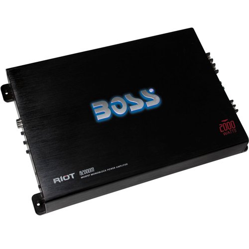 Boss R2000M RIOT 2000-Watt Mosfet Mono Amplifier