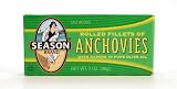 SEASON Rolled Anchovies w/ Capers, 2-Ounce Cans (Pack of 25)