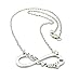 Silver Tone Celebrity's Fan Club 5 SOS Family Pendant 2mm 18