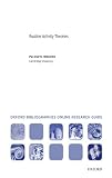 Routine Activity Theories: Oxford Bibliographies Online Research Guide