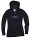 Burn Out Hoodie w/ Crystal Heart with Wings