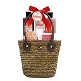 Aquaterra - Juicy Pomegranate Hand Bag Bath and Body Spa Gift Basket Set