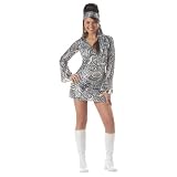 Disco Diva Silver Teen Costume