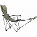 Travel Chair with Footrest - Green