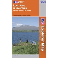 Loch Awe and Inveraray (OS Explorer Map Series) (OS Explorer Map Series)