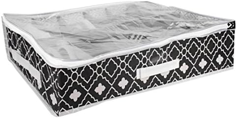 Ana Davis Under the Bed Lattice Shoe Storage Box Organizer
