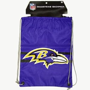 BALTIMORE RAVENS LOGO SHOULDER SACK BACKPACK