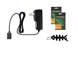 iShoppingdeals - Home/Wall AC Charger+Screen Protector+Fishbone Keychain for Sony Bloggie Touch (MHS-TS20/MHS-TS10) 4GB 8GB