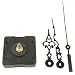 Clock Movement Quartz Square Antique Black Hand Shaft 3/4" Kit Made in USA