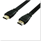PLANEXハイスピードHDMIフラットケーブル2m(ブラック) PL-HDMI02FB