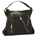 J Jeans by Jasper Conran- Black daiquiri zip hobo hand bag