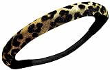 Gold Cheetah Glitter Sport Headband