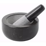 ProCook Chocolate Marble Pestle & Mortar 13.5cm