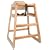 Thunder Group Walnut Wooden High Chair