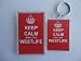 Keep Calm And Love Westlife Keyring and Fridge Magnet Set