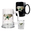 Dallas Stars 15oz Tankard, 15oz Ceramic Mug & 2oz Shot Glass Set - Primary Logo NHL Hockey