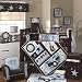 Rock 'N Roll 4 Piece Baby Crib Bedding Set by Lambs & Ivy