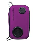 Easypix Soundbox Universal Tasche mit 2 integrierte Lautsprecher lila