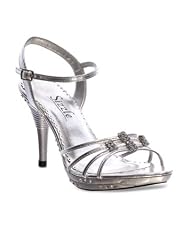 David's Bridal Metallic Platform Sandal. Style Mirage Bridal & Bridesmaid... by David's Bridal