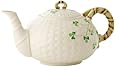 Belleek Group 0016 Shamrock Teapot, 35 Fluid Ounce, White