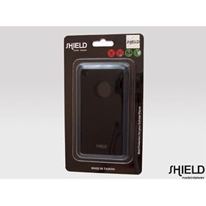 SHIELD Apple 3G 3GS iPhone Shield Polycarbonate Slim Fit Case + Microfiber Cleaning Cloth - (Black)