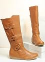 Aktueller TREND Stiefel camel hellbraun