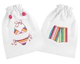 Wet Bathing Suit Bags for Him & Her-Palm Beach by Zazendi