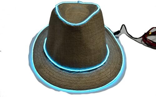 Tira Elwire el wire / El Wire Hat / Light up Hat / Blue