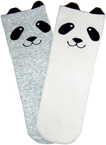 Parasox Women's Cute Korean Panda Low Cut Socks