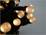 100x WARM WHITE LARGE LED lights, 6.6m string Christmas Festive multifunction in/outdoor