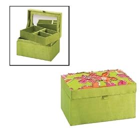 Fabulous Floral Jewelry Box - Style 35549 by Gift%20Warehouse