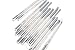 Enjoydeal 5pcs White Highlight Waterproof Cosmetic Makeup Eyeliner Pencil Eye Shadow Pen