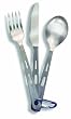 Optimus Titanium 3-Piece Cutlery Set (fork, knife, spoon)
