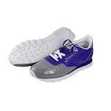 REEBOK CL Leather Grey Purp Ladies Running Shoes by Reebok