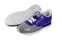 REEBOK CL Leather Grey/Purp Womens Running Shoes SZ 8