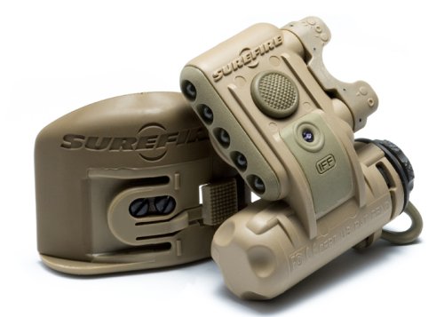SureFire HL1-C-TN Helmet Light; 3 white, 2 red, 1 blinking infrared LED