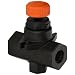 Hayward Glass Filled Polypropylene Needle Valve, FPM Seal, 1/4" Threaded