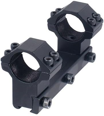 1 Inch One Piece Dual Scope Rings Low Profile 25.4mm fit 20mm Rail Rifle Scope Mount
