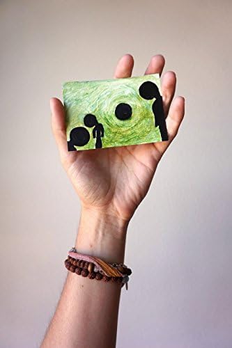 Waiting, Original Mini Painting on Paper ACEO